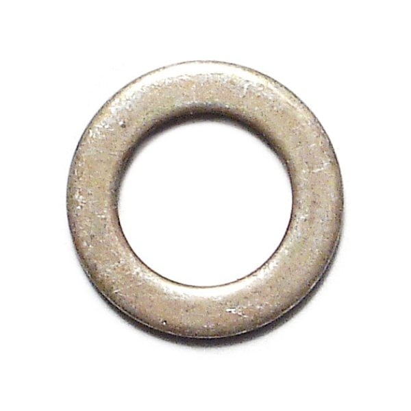 Midwest Fastener Flat Washer, For Screw Size 1/8" , Steel Zinc Yellow Finish, 15 PK 34186 - main